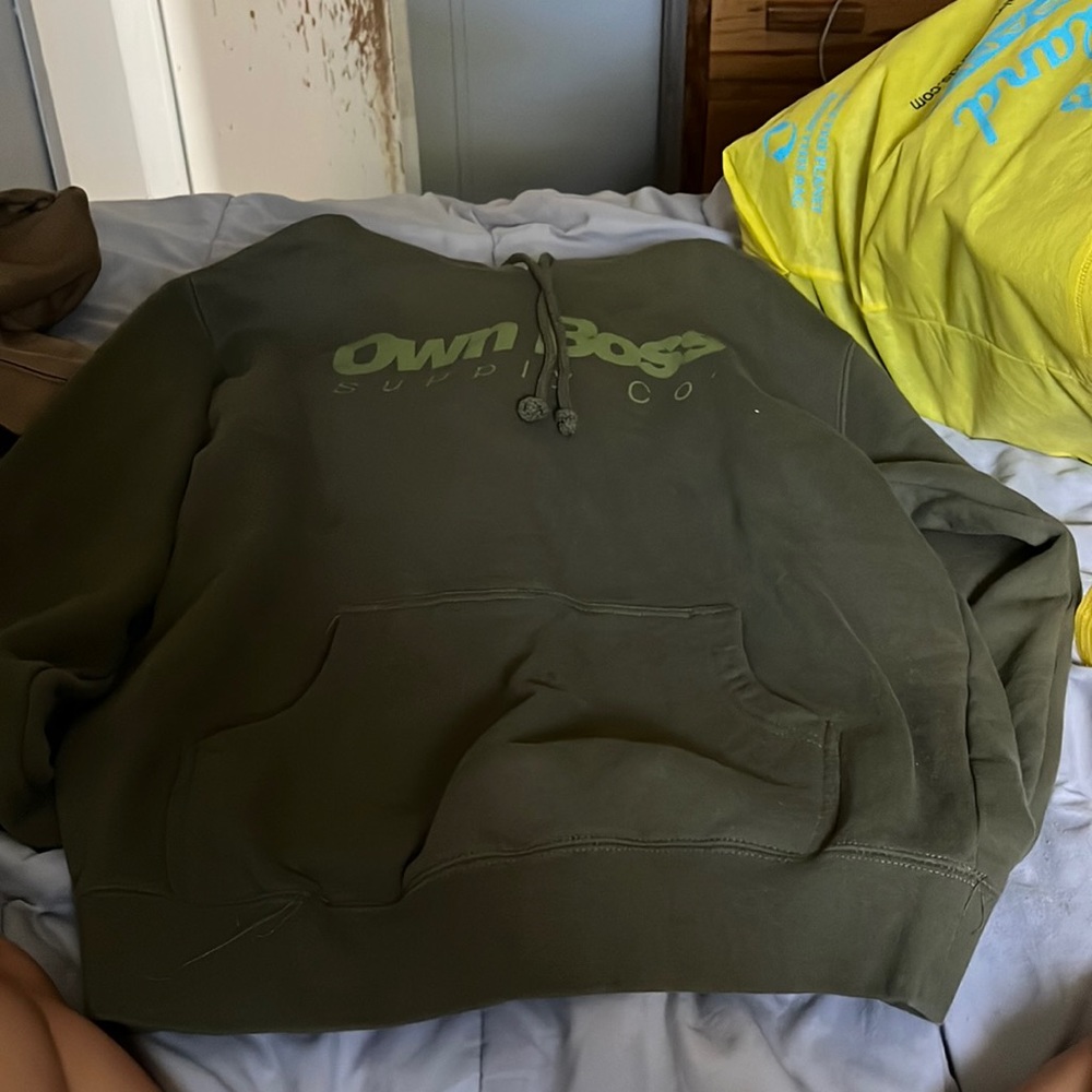 own boss supply co hoodie.